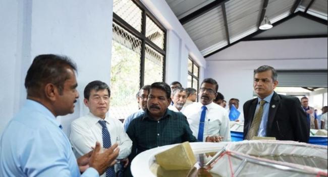 Japan, FAO Handover Upgraded Hatchery